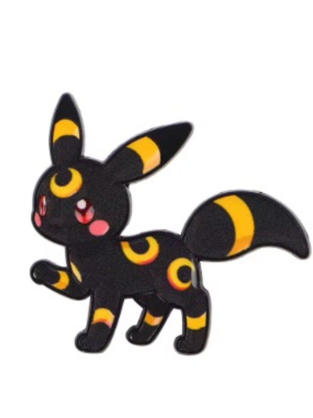 Pokemon Umbreon Chibi Monster Kawaii Character Glossy Enamel Lapel Pin Brooch